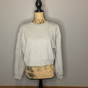 Gray Crewneck Sweatshirt